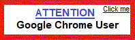Google Chrome User Alert